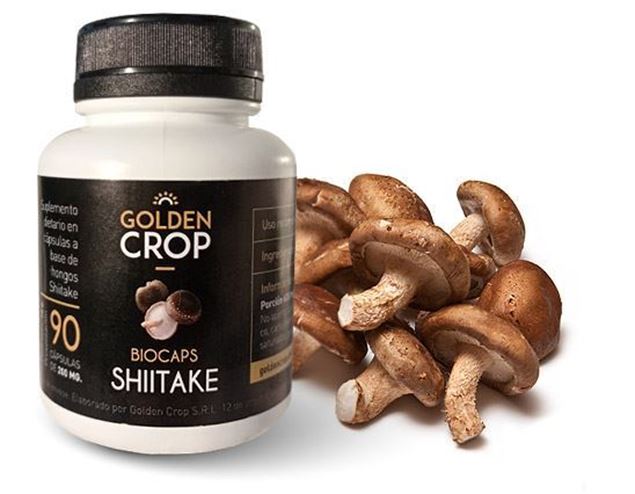 Imagen de BIOCAPSULAS DE SHIITAKE GOLDEN CROP