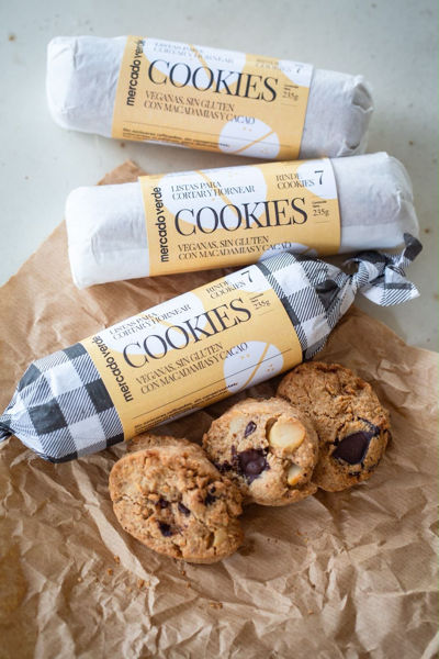 Imagen de COOKIES DE MACADAMIA PACKx7 ROLLO 235gr