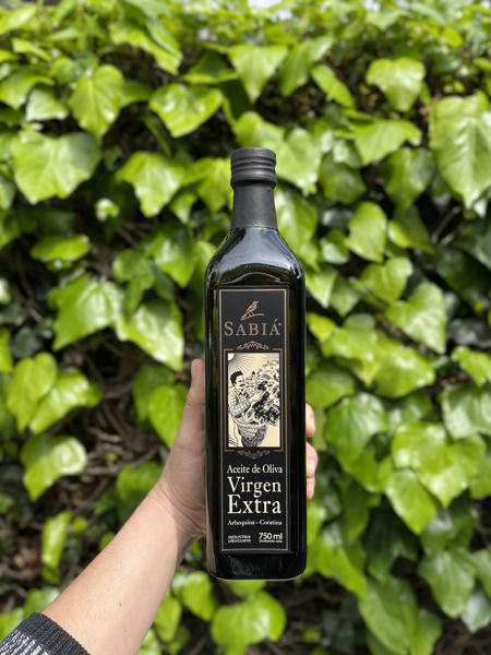 Imagen de SABIÁ ACEITE DE OLIVA VIRGEN EXTRA Arbequina-Coratina 750ml